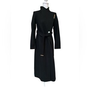 New Ted Baker Rose Wool+ Cashmere Wrap Coat